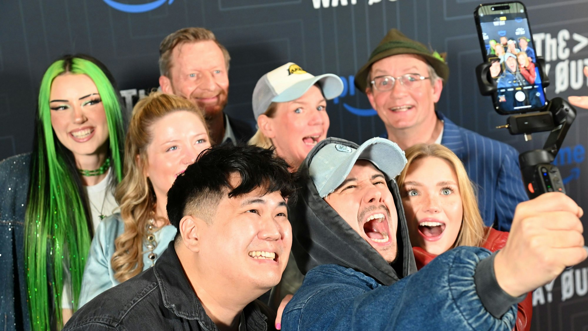 22.04.2025 Köln. „Fantastische Spezialkombi“ Bei „The Way Out“ treffen erfahrene Fernsehmacher auf Internet-Stars. Foto: Alexander Schwaiger