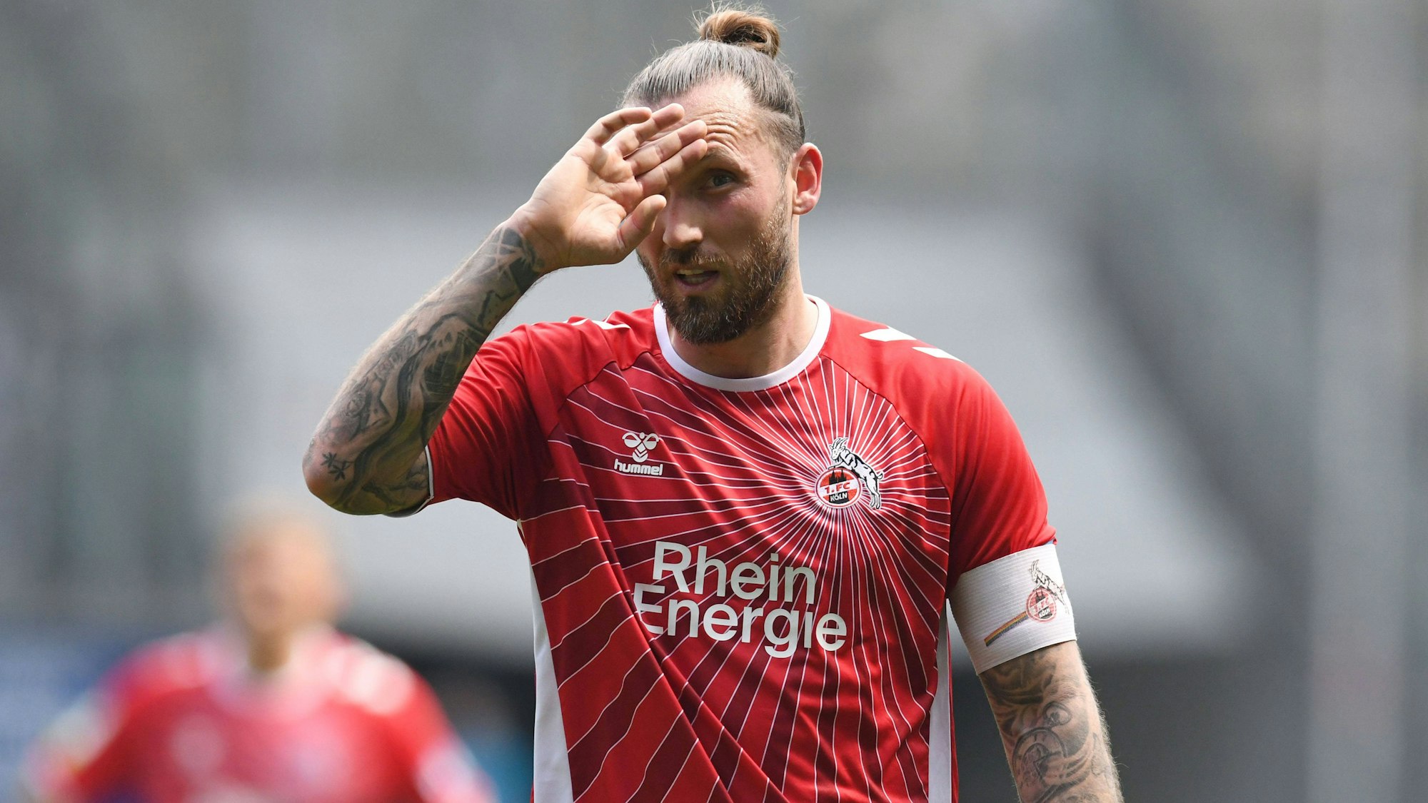 Marco Hoeger 1 FC Koeln U 23 . GER, MSV Duisburg vs 1 FC Koeln II, Fussball, Regionalliga West, 28. Spieltag, Spielzeit 2024/2025, 20.04.2025 DFL/DFB REGULATIONS PROHIBIT ANY USE OF PHOTOGRAPHS AS IMAGE SEQUENCES AND/OR QUASI-VIDEO GER, MSV Duisburg vs 1 FC Koeln II, Fussball, Regionalliga West, 28. Spieltag, Spielzeit 2024/2025, 20.04.2025 Duisburg *** Marco Hoeger 1 FC Koeln U 23 GER, MSV Duisburg vs 1 FC Koeln II, Football, Regionalliga West, Matchday 28, Season 2024 2025, 20 04 2025 DFL DFB REGULATIONS PROHIBIT ANY USE OF PHOTOGRAPHS AS IMAGE SEQUENCES AND OR QUASI VIDEO GER, MSV Duisburg vs 1 FC Koeln II, Football, Regionalliga West, Matchday 28, Season 2024 2025, 20 04 2025 Duisburg Copyright: xEibner-Pressefoto/ThomasxThienelx EP_TTL