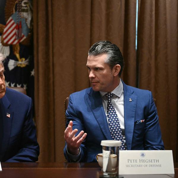 US-Präsident Donald Trump hält bislang an Hegseth fest. „Das sind Fake News“, sagte der Republikaner kürzlich über die brisante Chat-Affäre.