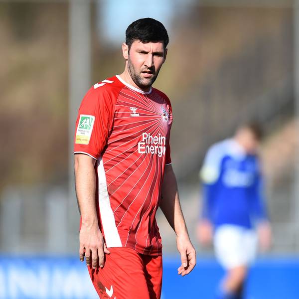 Fußball Regionalliga West 23. SPIELTAG: FC Schalke 04 U23 - 1. FC Köln U21 am 23.02.2025 im Parkstadion in Gelsenkirchen
Stephan Salger ( 1. FC Köln U21 )
Foto: Thorsten Tillmann / FUNKE Foto Services