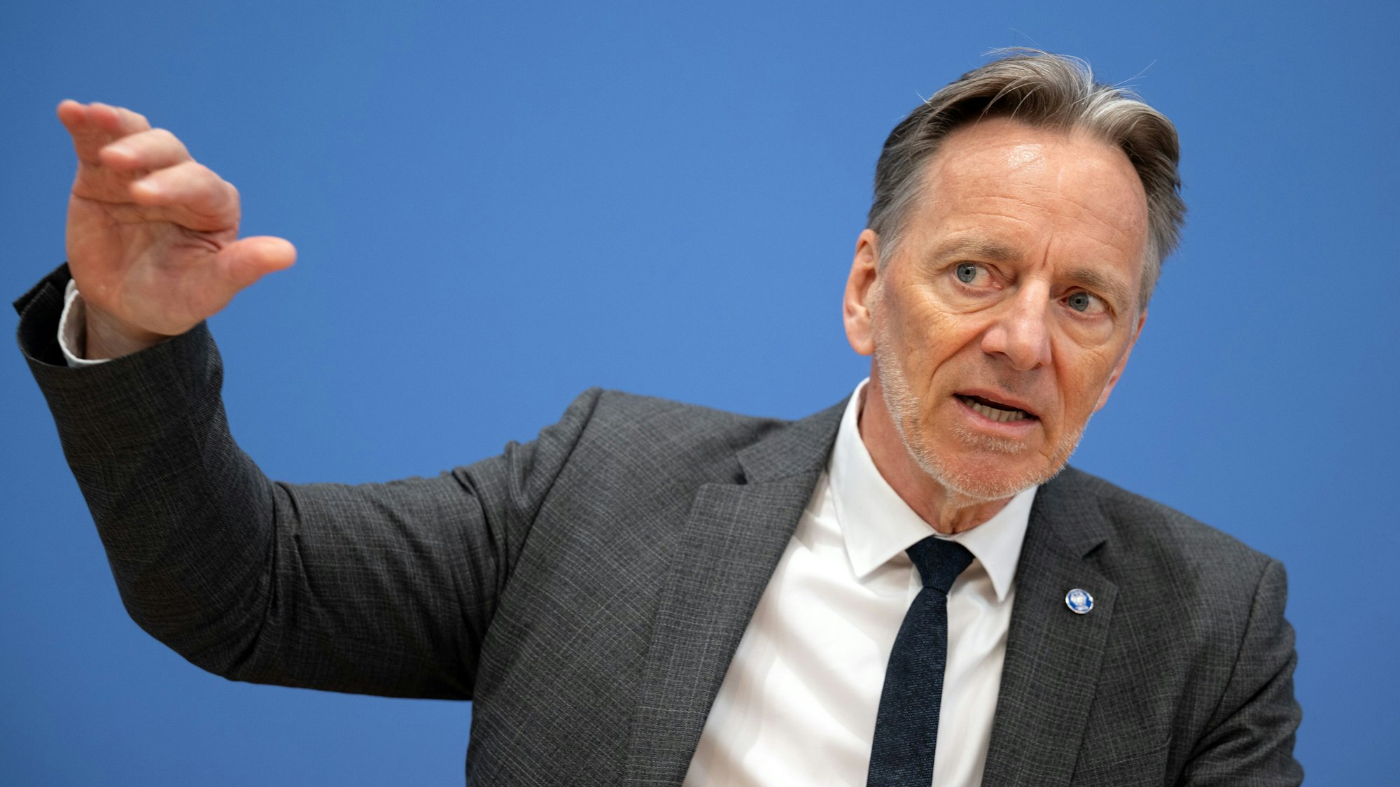 Das Bild zeigt den Präsidenten des Bundeskriminalamtes (BKA), Holger Münch.