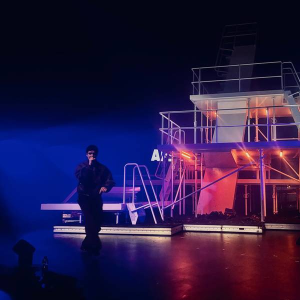 Das Bild zeigt den Rapper Apsilon beim Auftakt zum c/o Pop-Festival 2025.