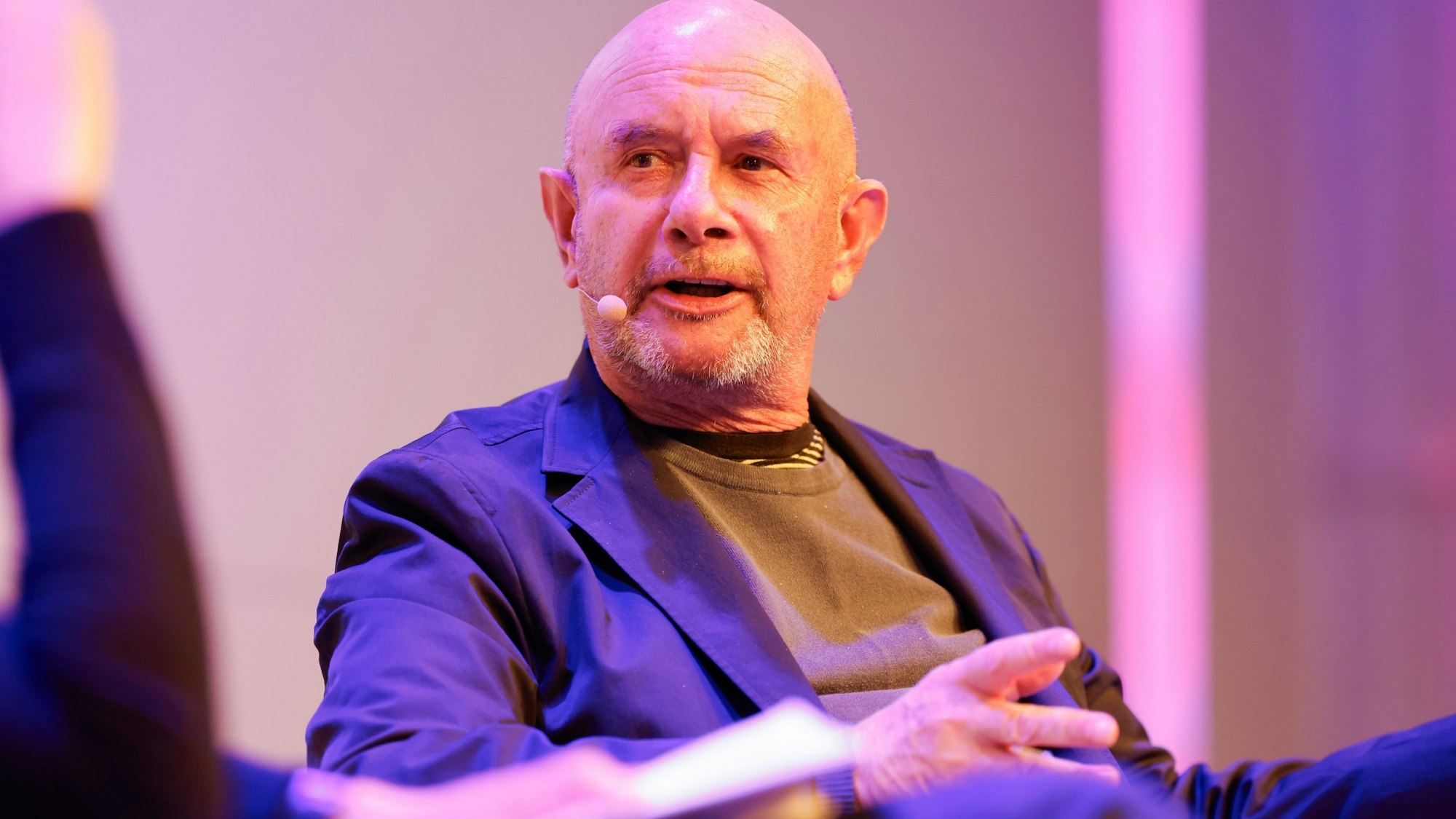 Nick Hornby, britischer Schriftsteller und Drehbuchautor, spricht bei der Lit.Cologne.