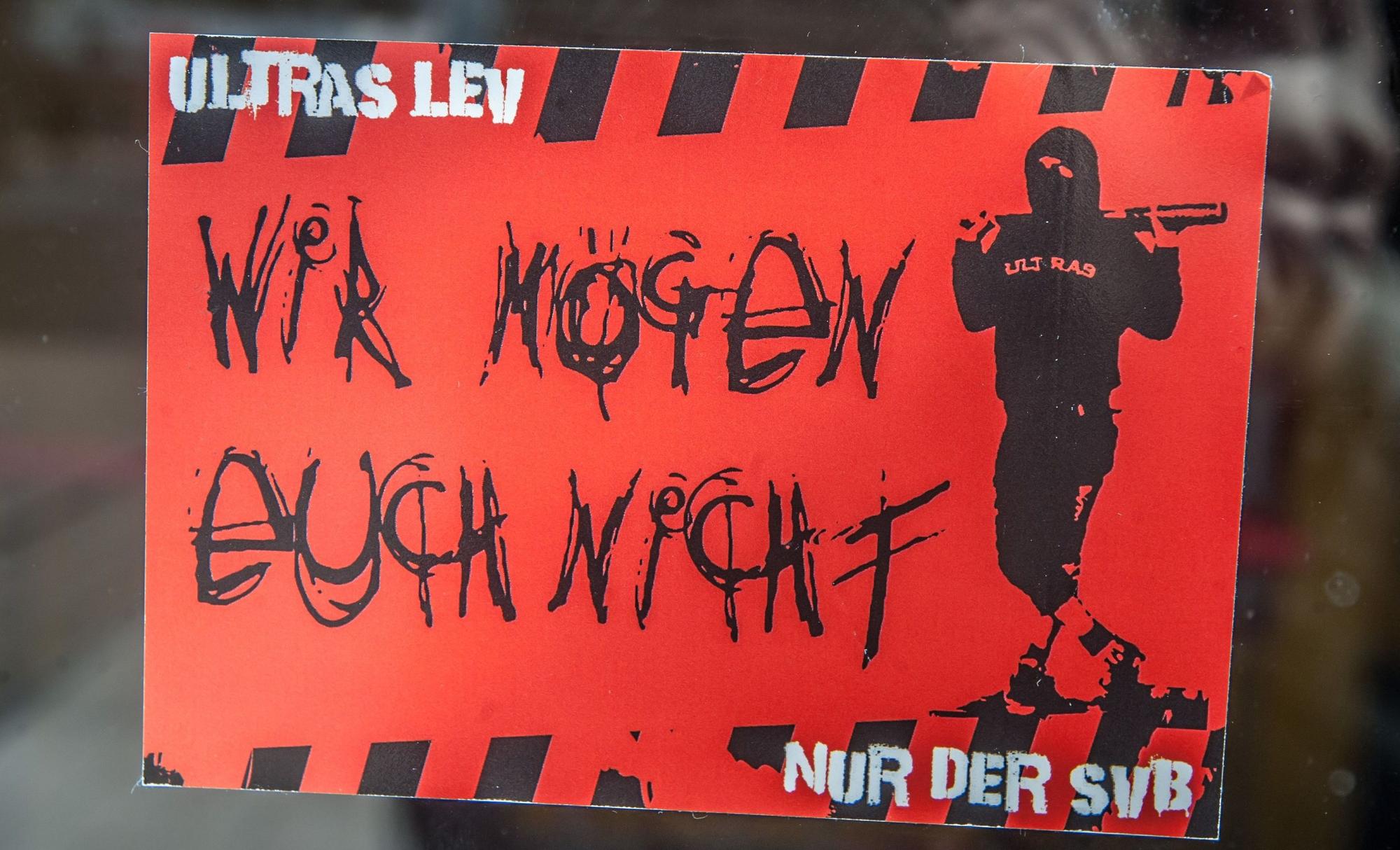 Aufkleber. Foto: Ralf Krieger
