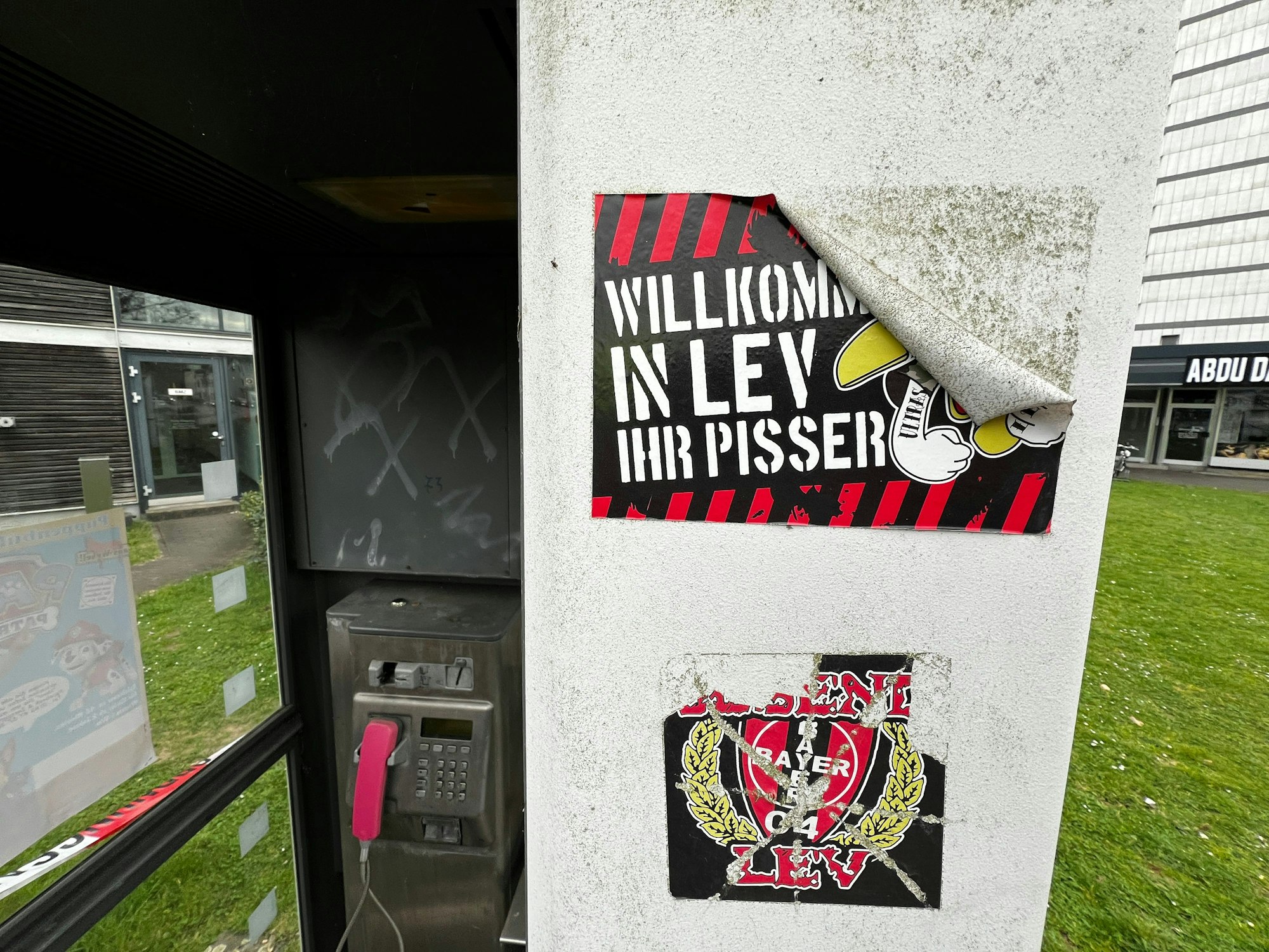 Aufkleber. Foto: Ralf Krieger