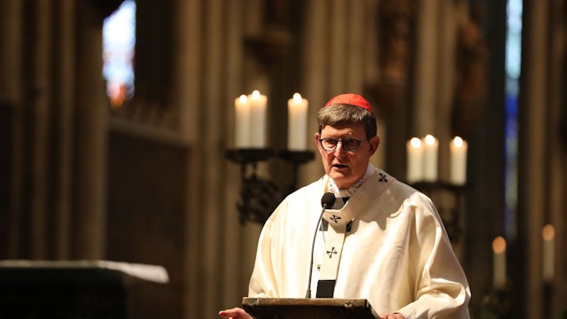 Kardinal Woelki im Kölner Dom.