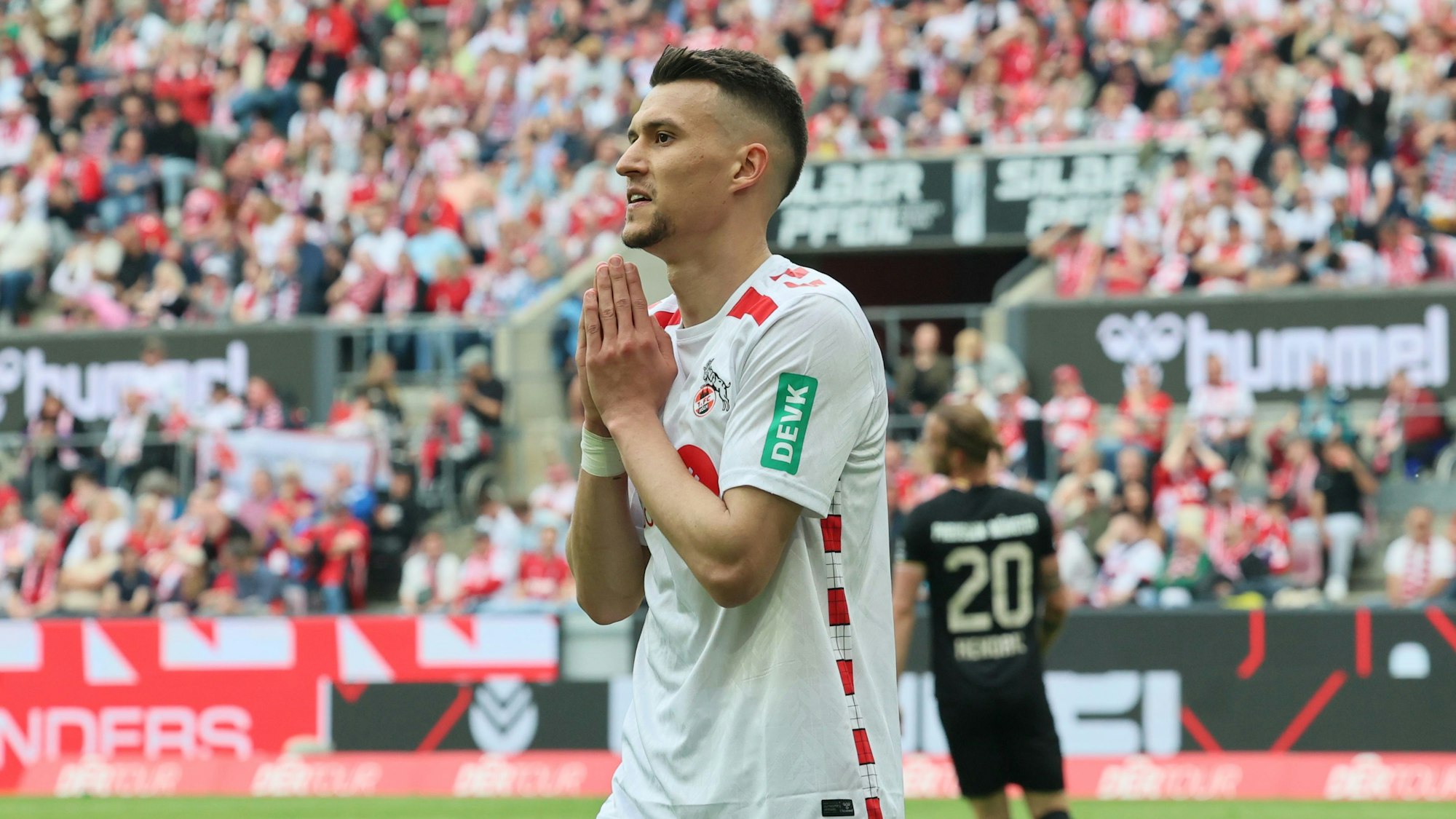 Beißt für den 1. FC Köln wie beim Spiel gegen Preußen Münster trotz Blessuren im Aufstiegsrennen auf die Zähne: Dejan Ljubicic