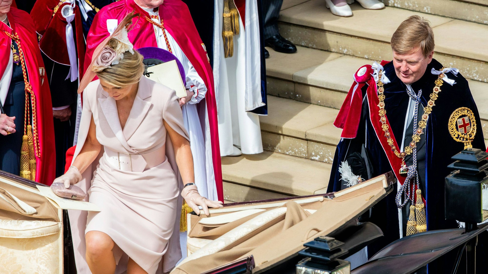 König Willem-Alexander und Königin Maxima beim Royal Ascot 2019.