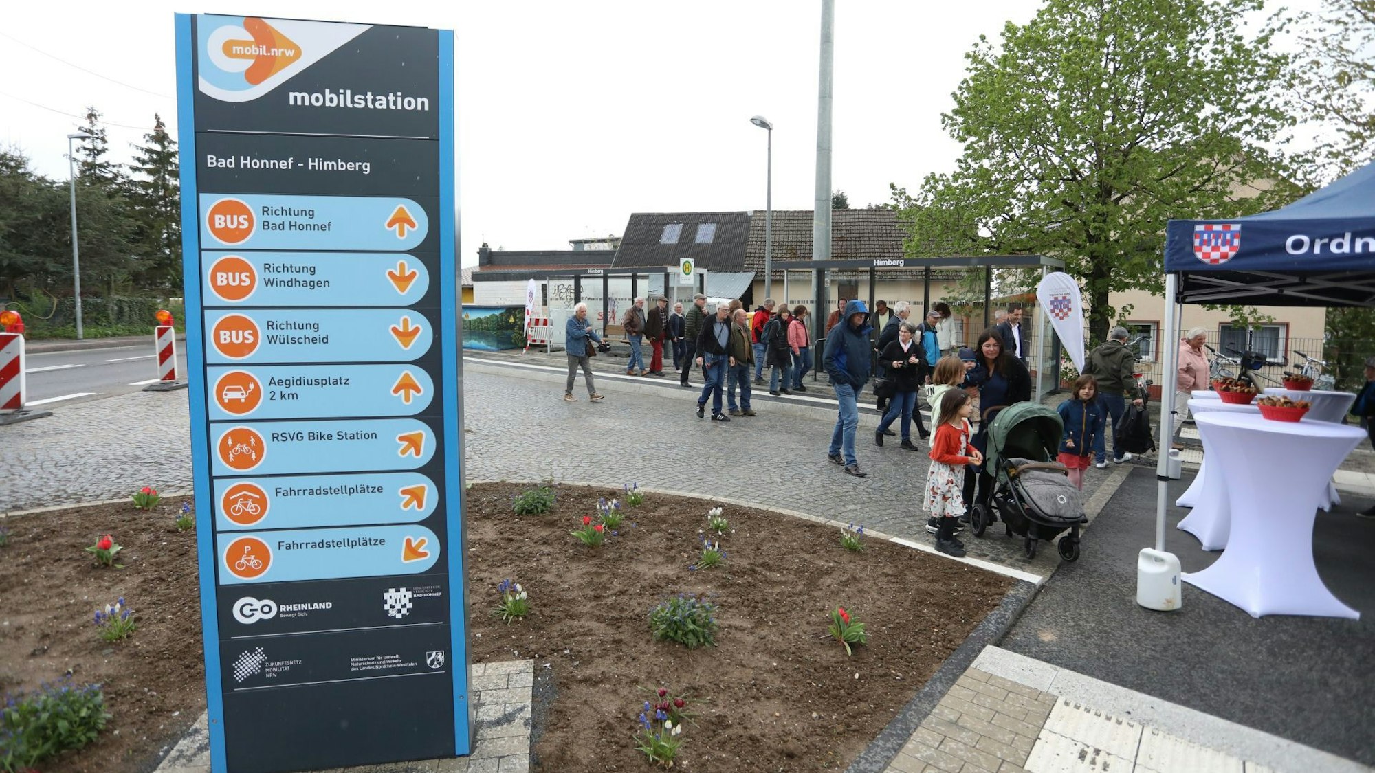 Die Mobilstation in Himberg in Bad Honnef