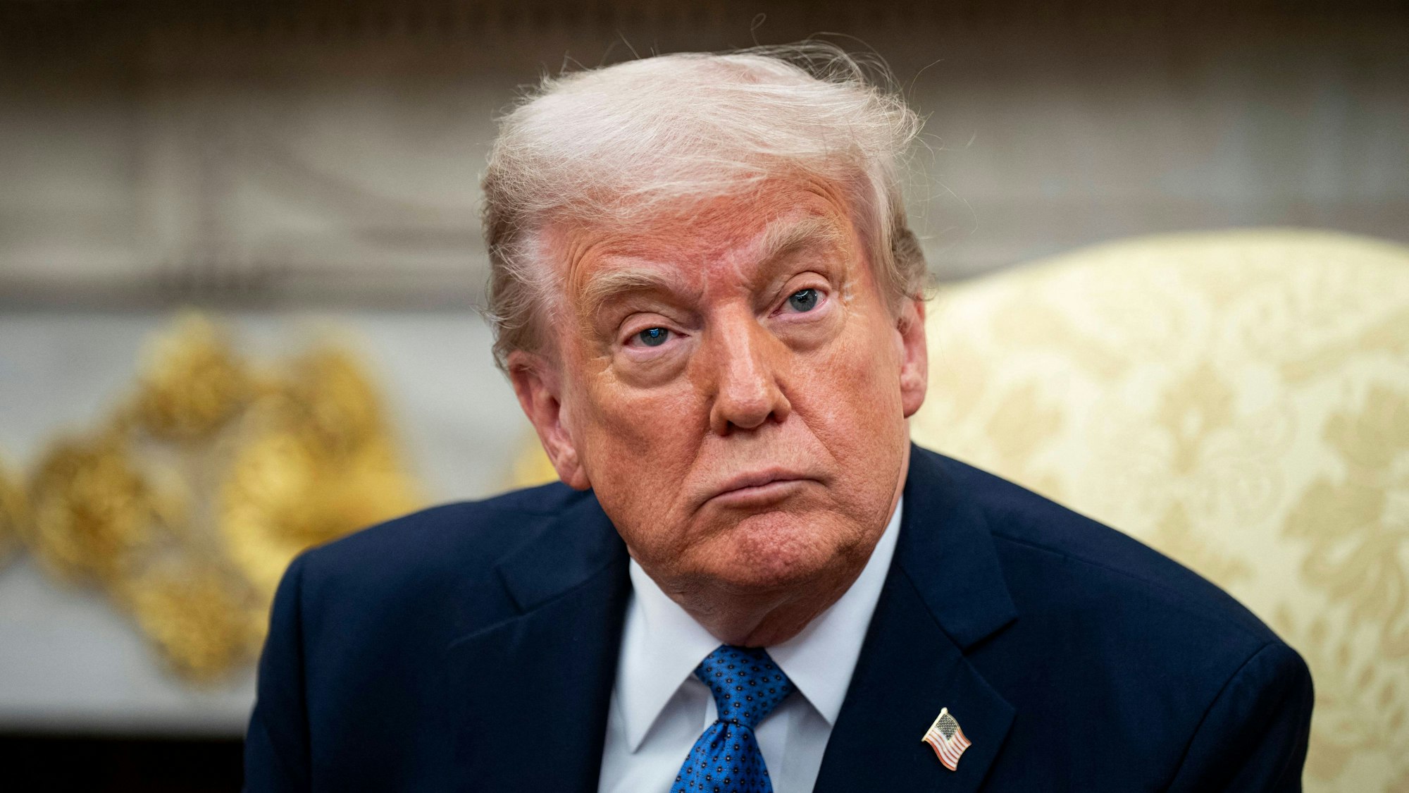 US-Präsident Donald Trump im Oval Office. Das Weiße Haus kritisiert, dass der Republikaner den Friedensnobelpreis nicht bekommen hat. (Archivbild)