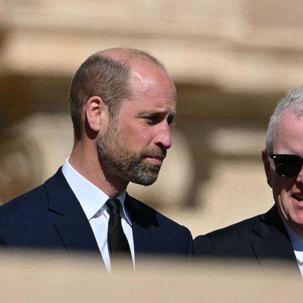 Der britische Thronfolger Prinz William erscheint zur Trauerfeier von Papst Franziskus.