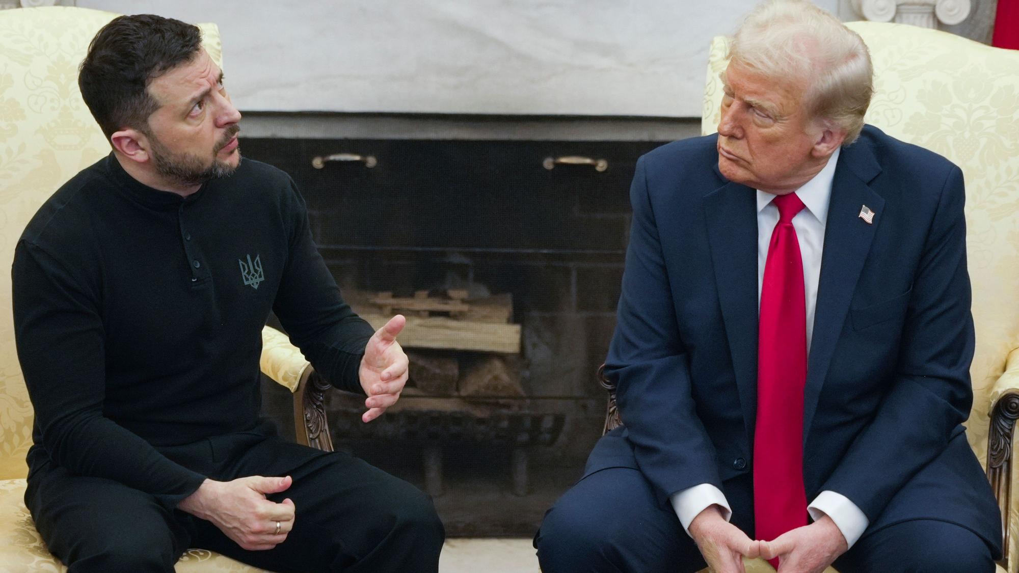 Ende Februar kam es beim Treffen zwischen Wolodymyr Selenskyj und Donald Trump im Weißen Haus zum Eklat. (Archivbild)