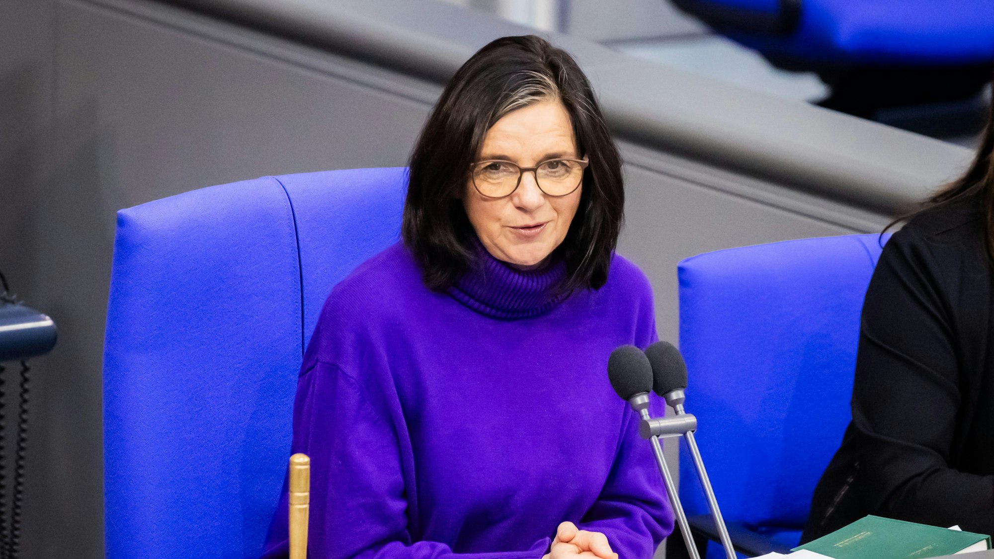 Katrin Göring-Eckardt (Bündnis 90/Die Grünen) im Bundestag (Archivbild)