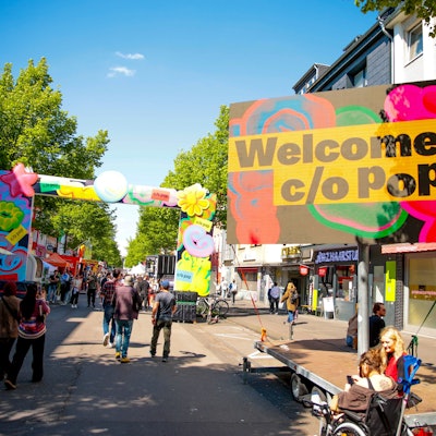 26.04.2025, Köln:c/o Pop Strassenfest 2025 auf der Venloer strasse. Foto:Dirk Borm