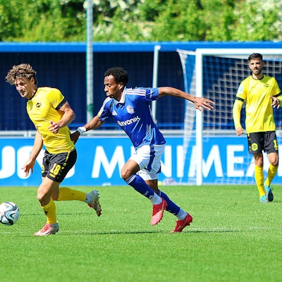 Spielszene aus dem Fußball