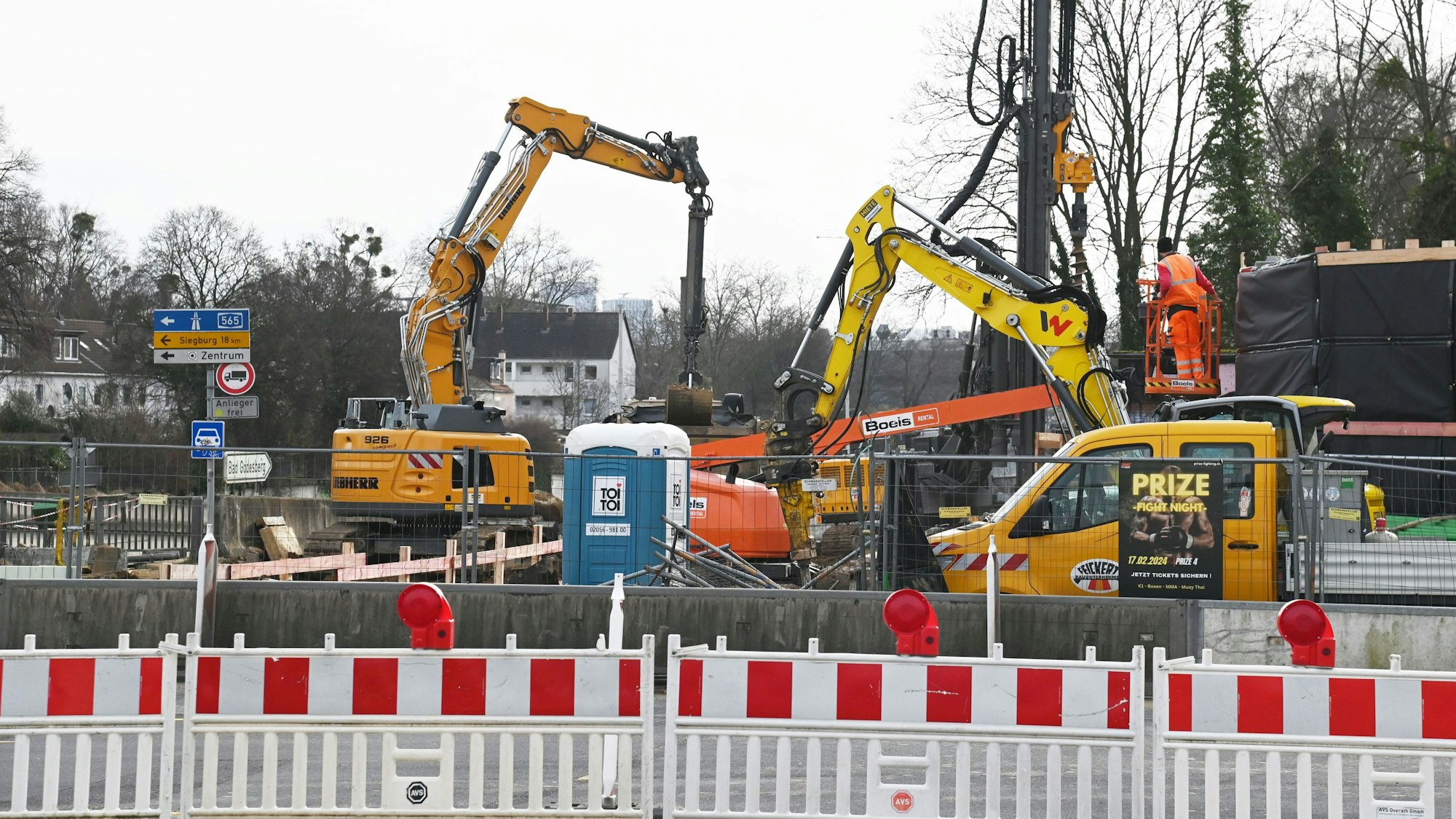 Die Bauaßnahmen am Endenicher Ei dauern bis 2027.