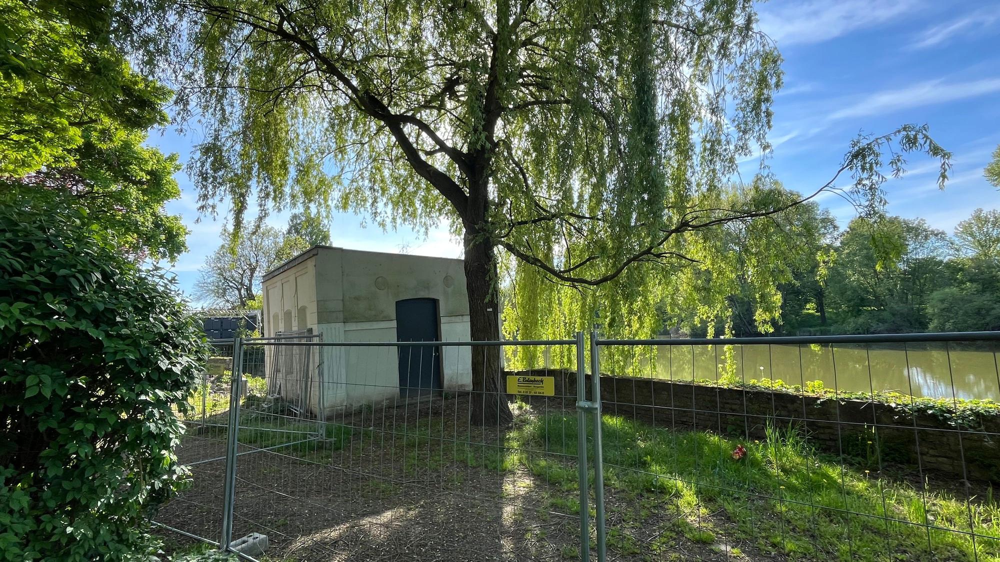 Einstiges Teehaus an der Groov in Zündorf.
