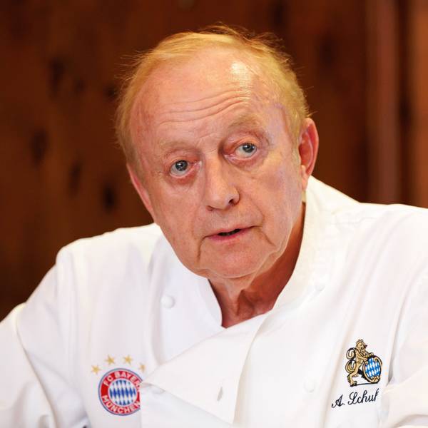 Alfons Schuhbeck, Gastwirt und Sternekoch, spricht auf einem Pressetermin