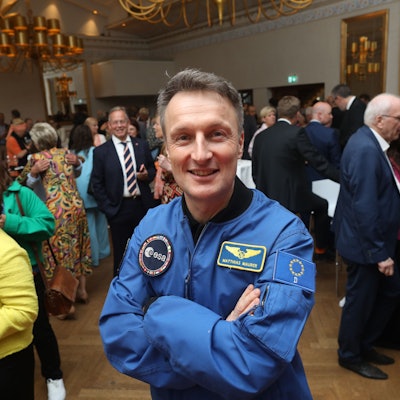 ESA-Astronaut Matthias Maurer.