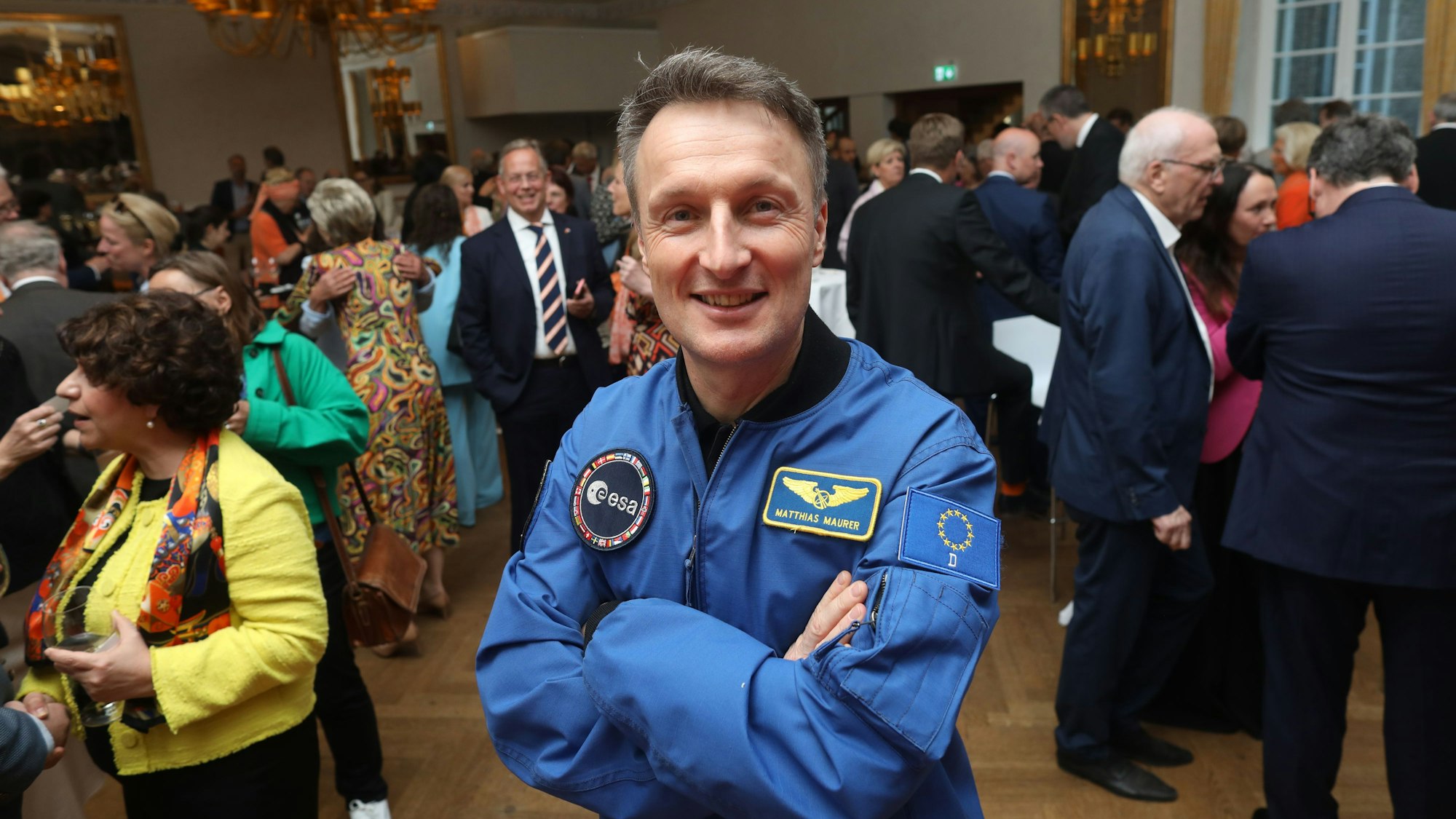 ESA-Astronaut Matthias Maurer.