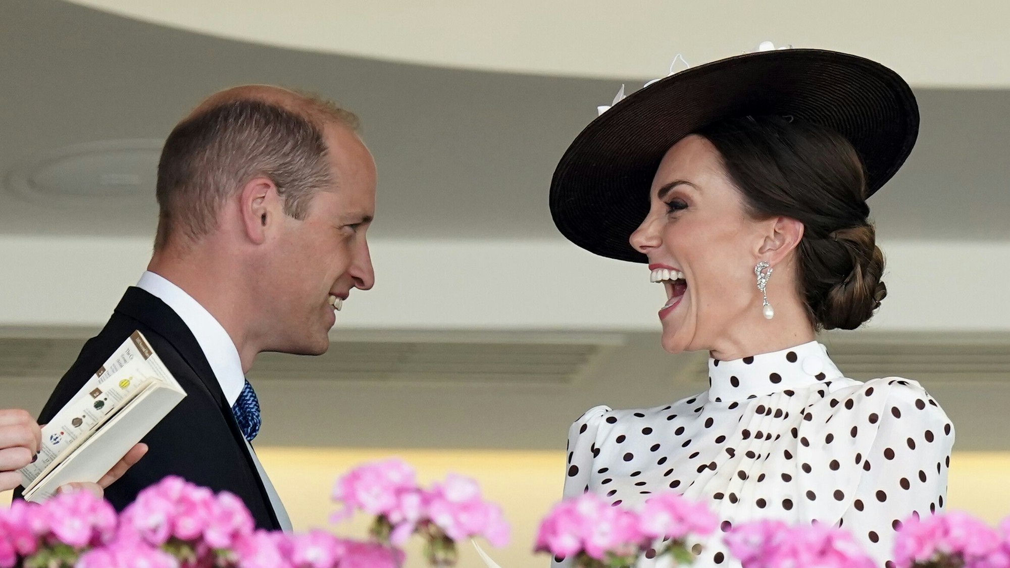 Prinz William und Prinzessin Kate beim Roscal Ascot.