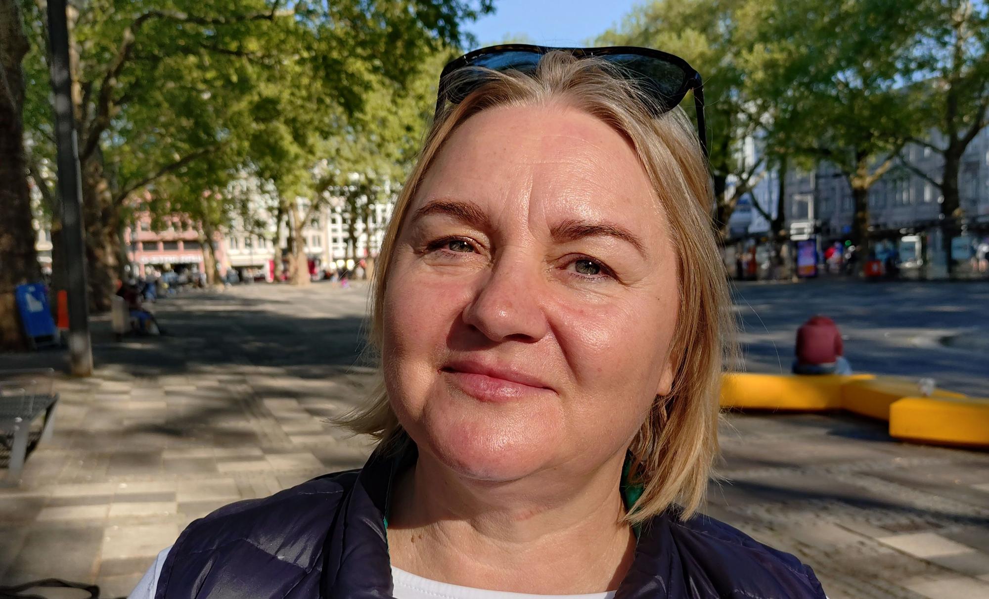 Agnieszka Anklewicz geht noch gerne in die Kirche, wünscht sich aber mehr kirchliches Engagement für Bedürftige.