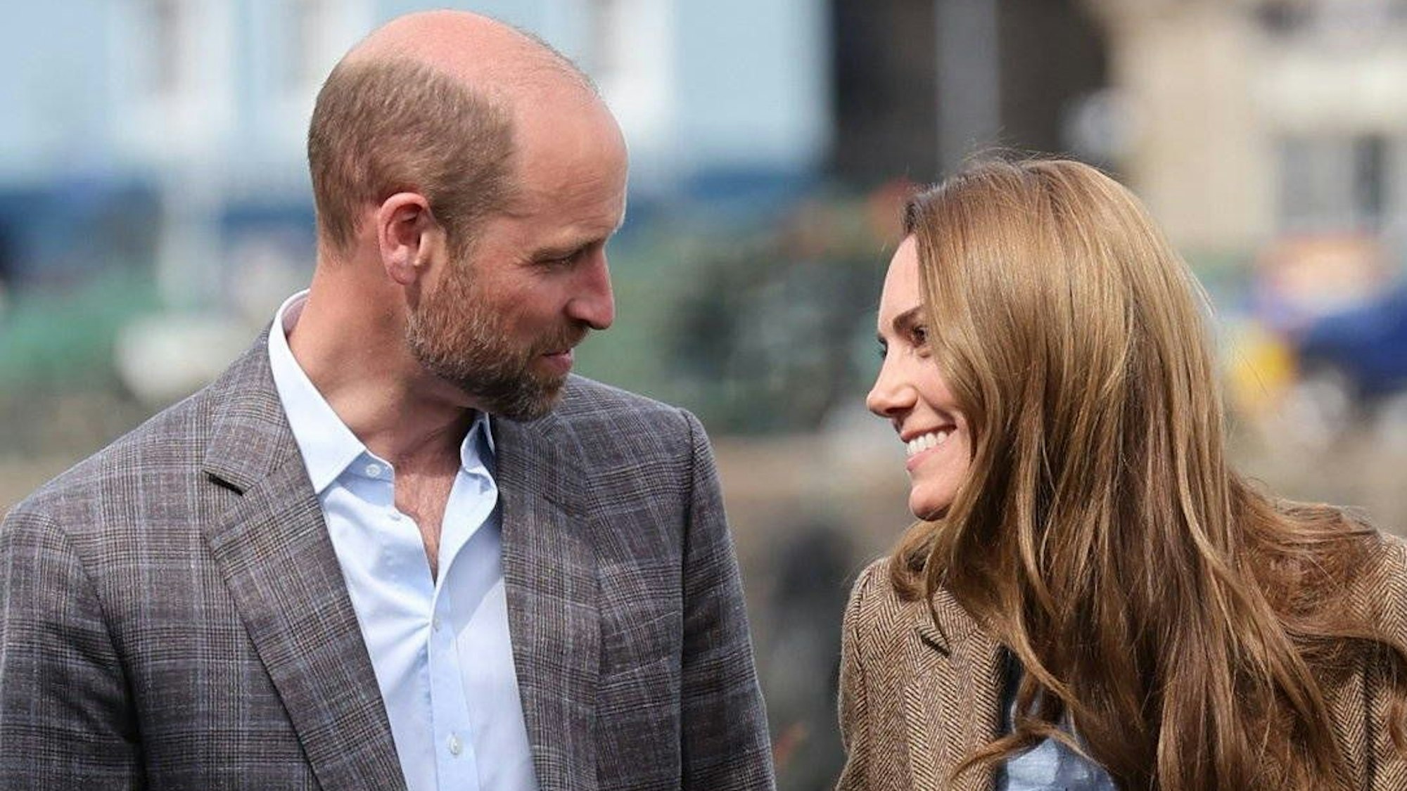 Prinz William und Prinzessin Kate bei ihrem Besuch in Schottland.