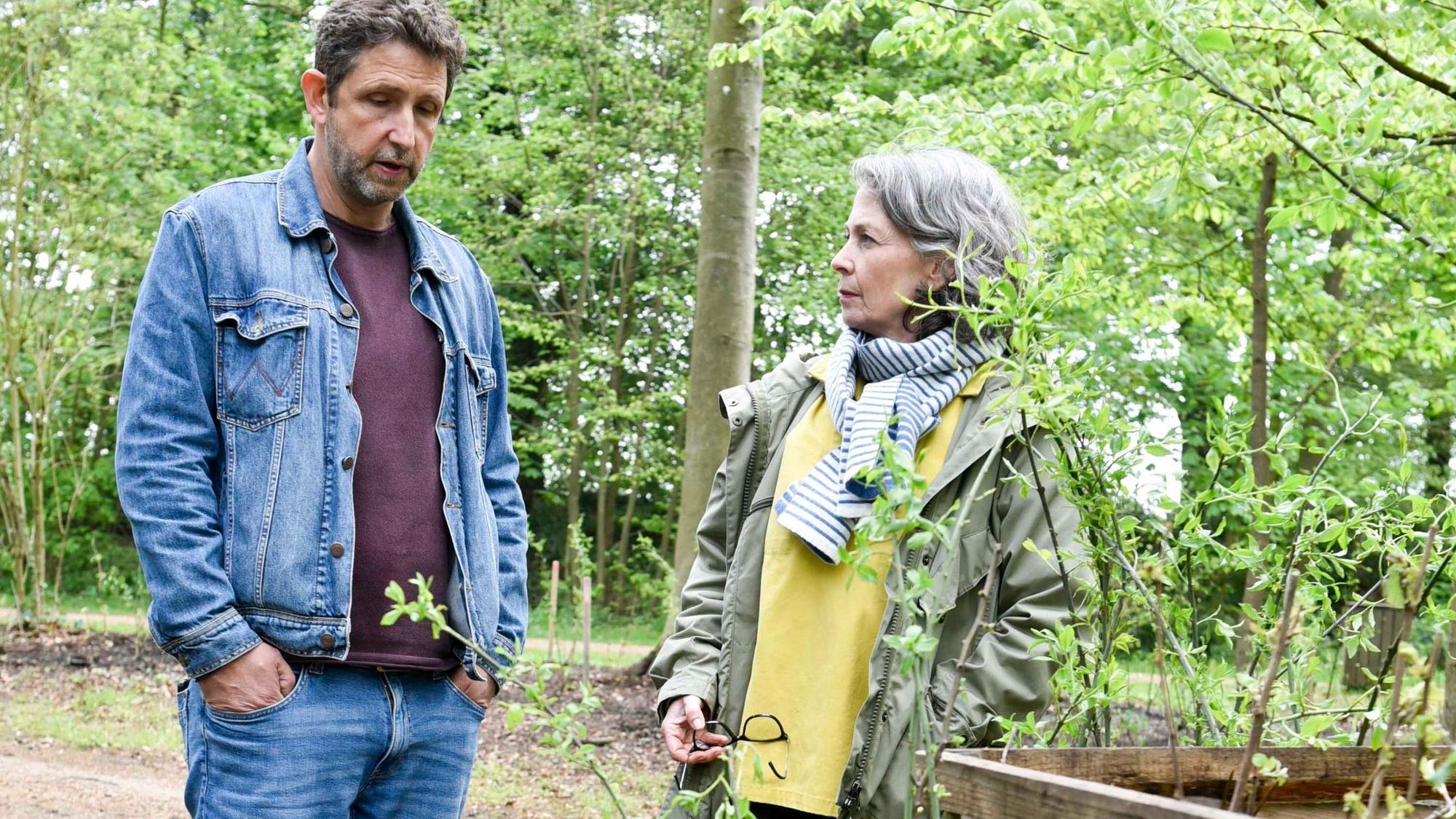 Zu sehen sind Ufuk May und Tania Schneider.