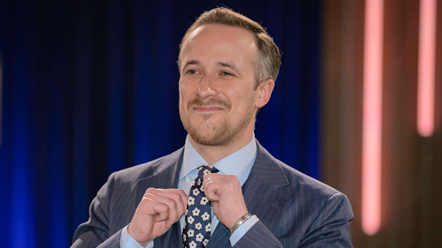 Joe Laschet bei der Aufzeichnung der WDR-Talkshow „Kölner Treff“.