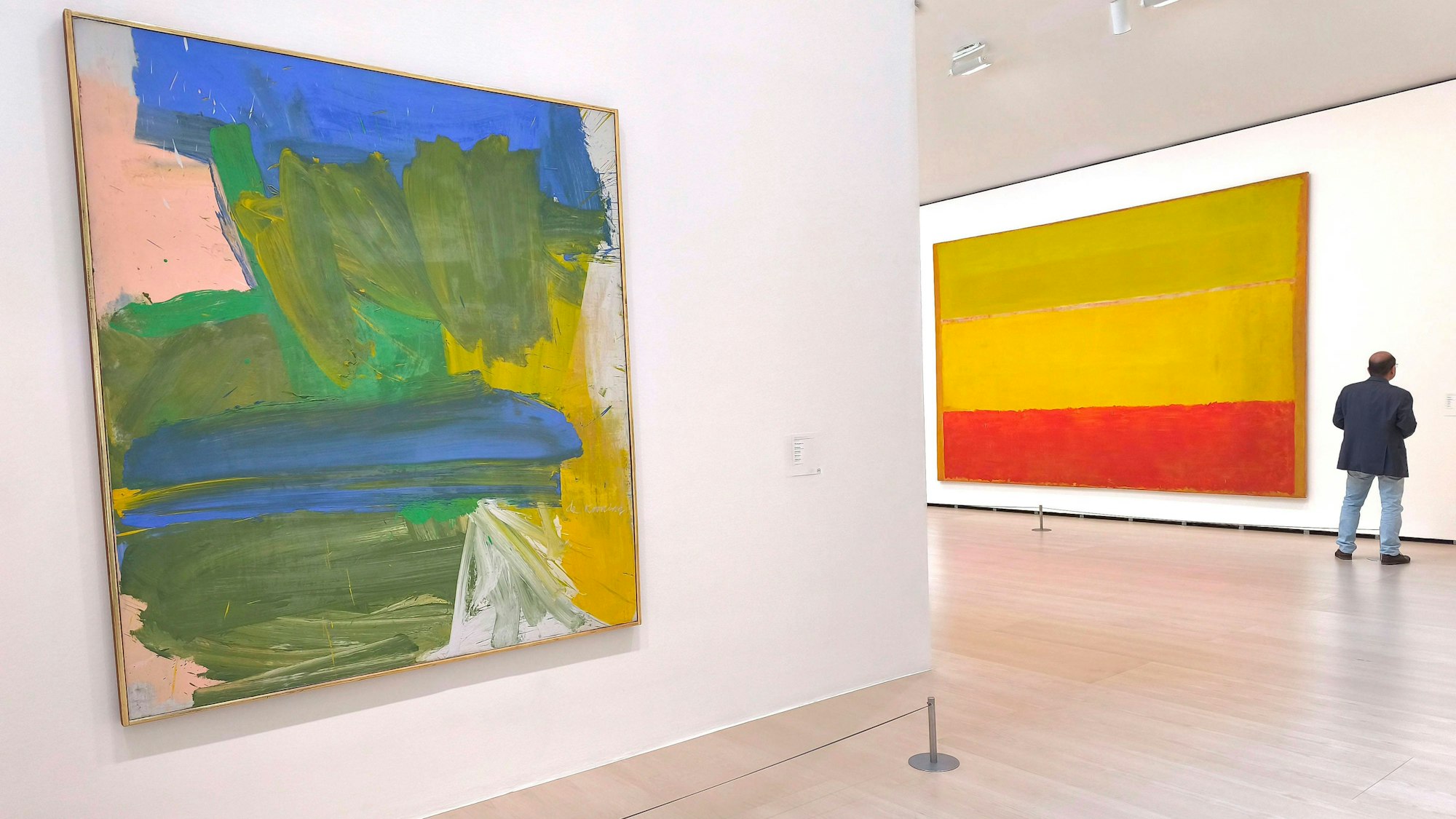 Die Kunst von Mark Rothko ist recht farbenfroh