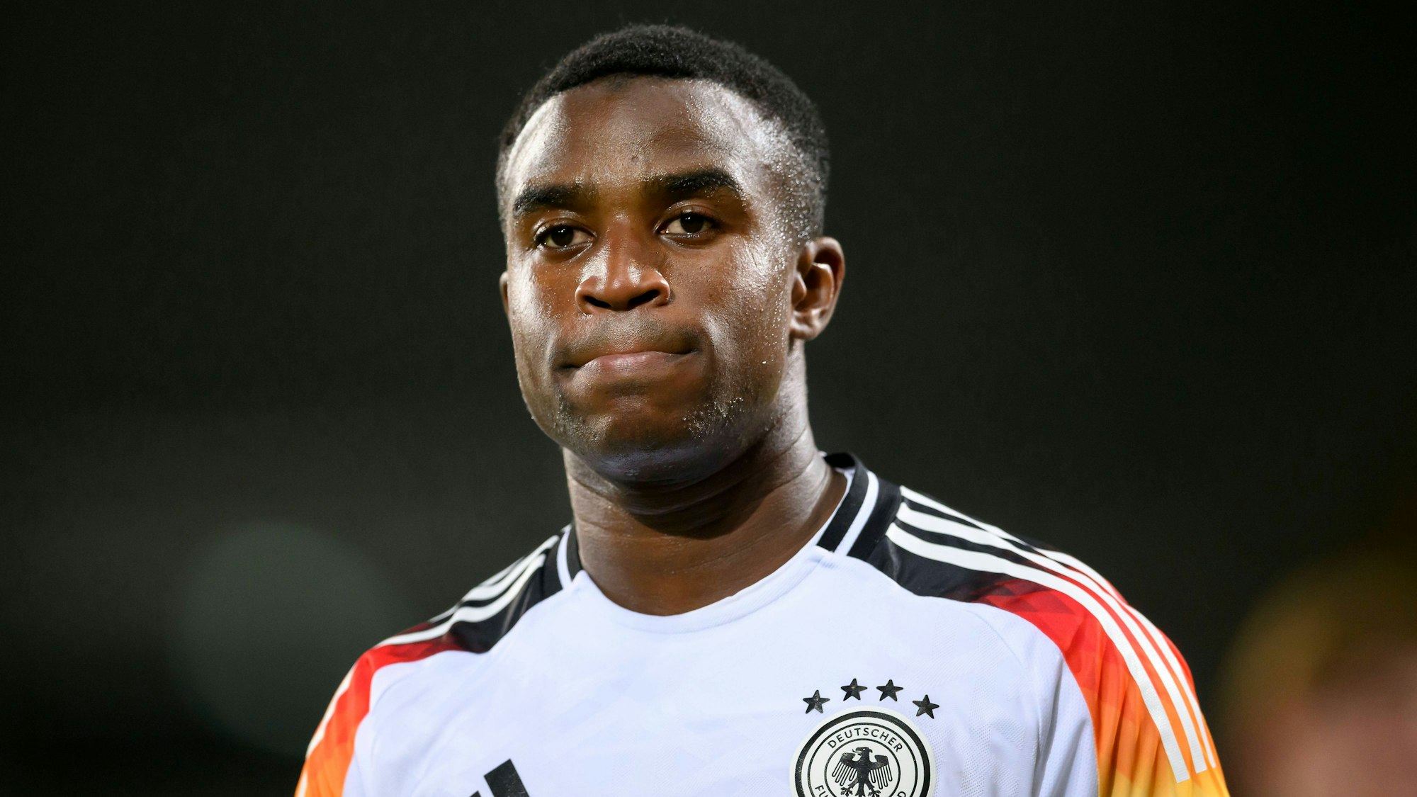 Youssoufa Moukoko im DFB-Dress.