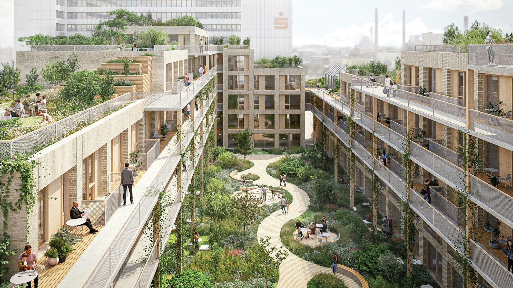 Der Entwurf für die City C von Moeller Architekten