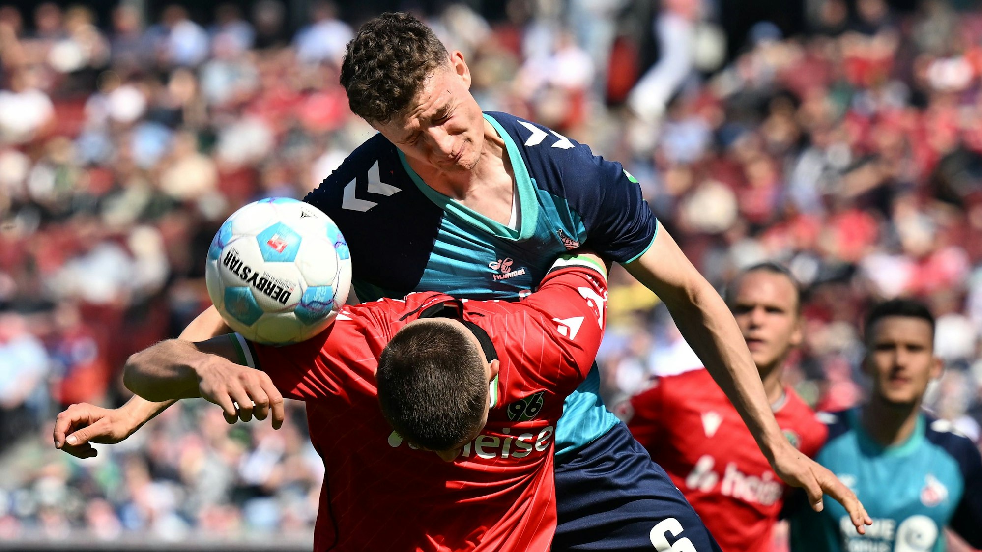 Eric Martel war auch beim Kölner 0:1 in Hannover einer der kampfstärksten FC-Spieler.