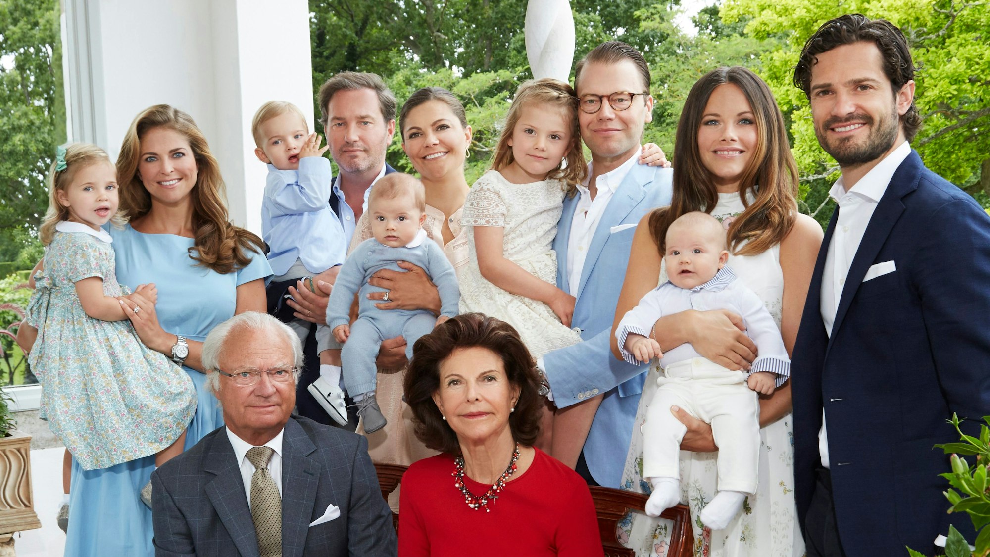 Die schwedischen Royals.