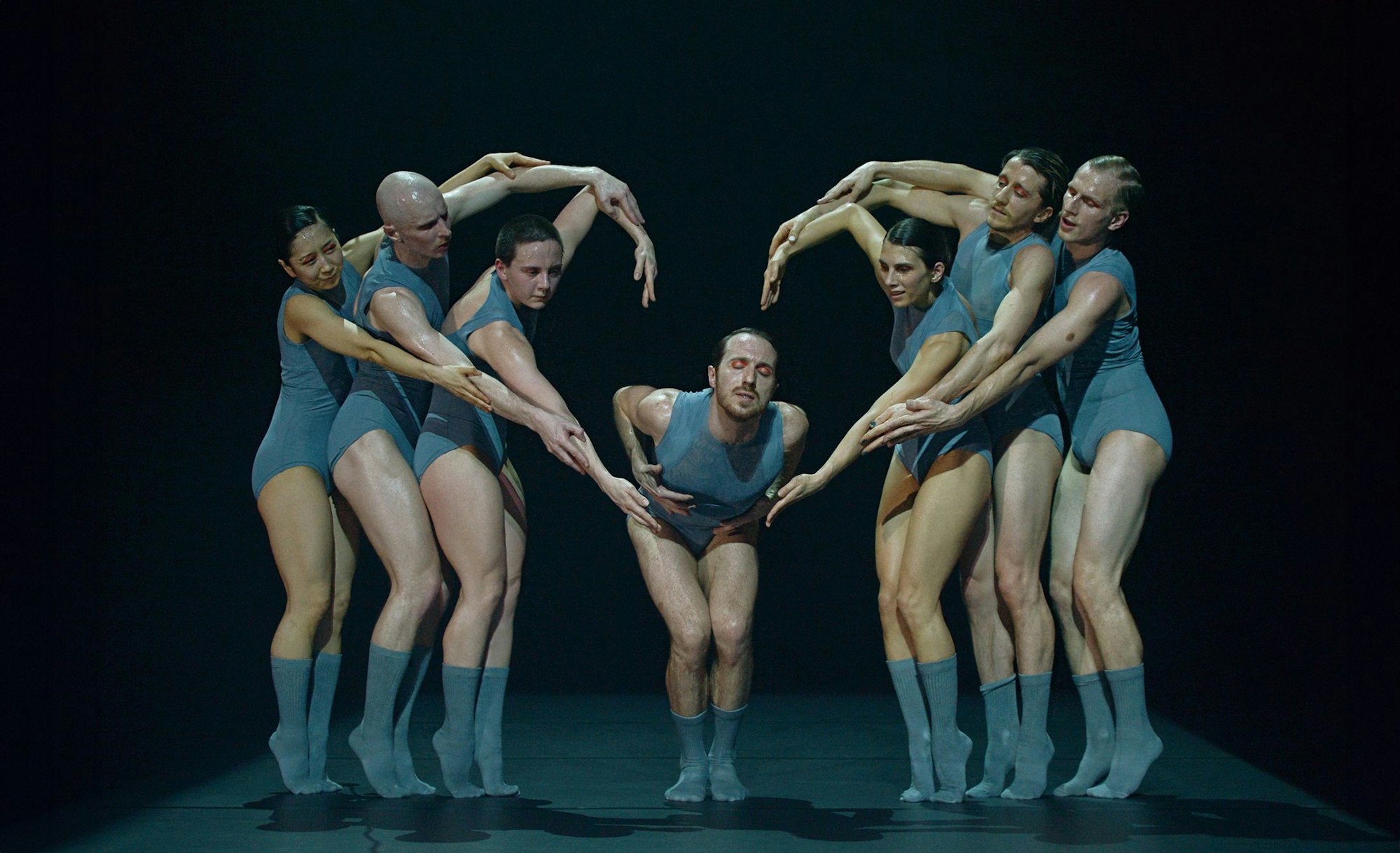 Tänzer auf der Bühne