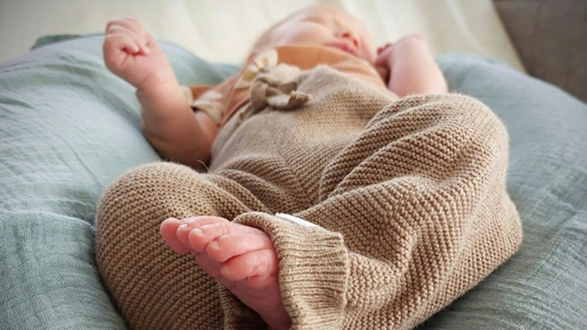 Baby Nina, erstes Baby im hebammengeführten Kreißsaal