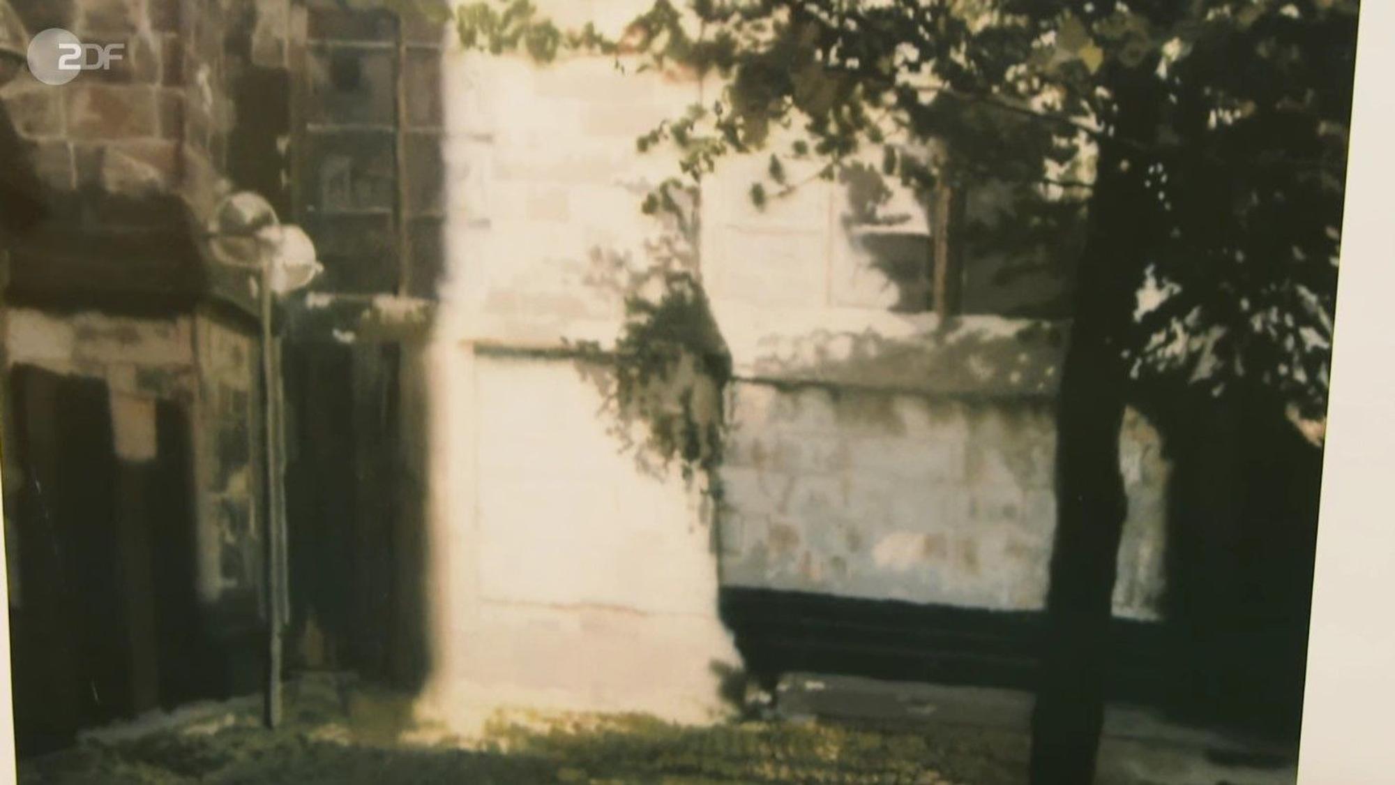 Die Dom-Ecke von Gerhard Richter bei „Bares für Rares“, ursprünglich mit Öl gemalt.
