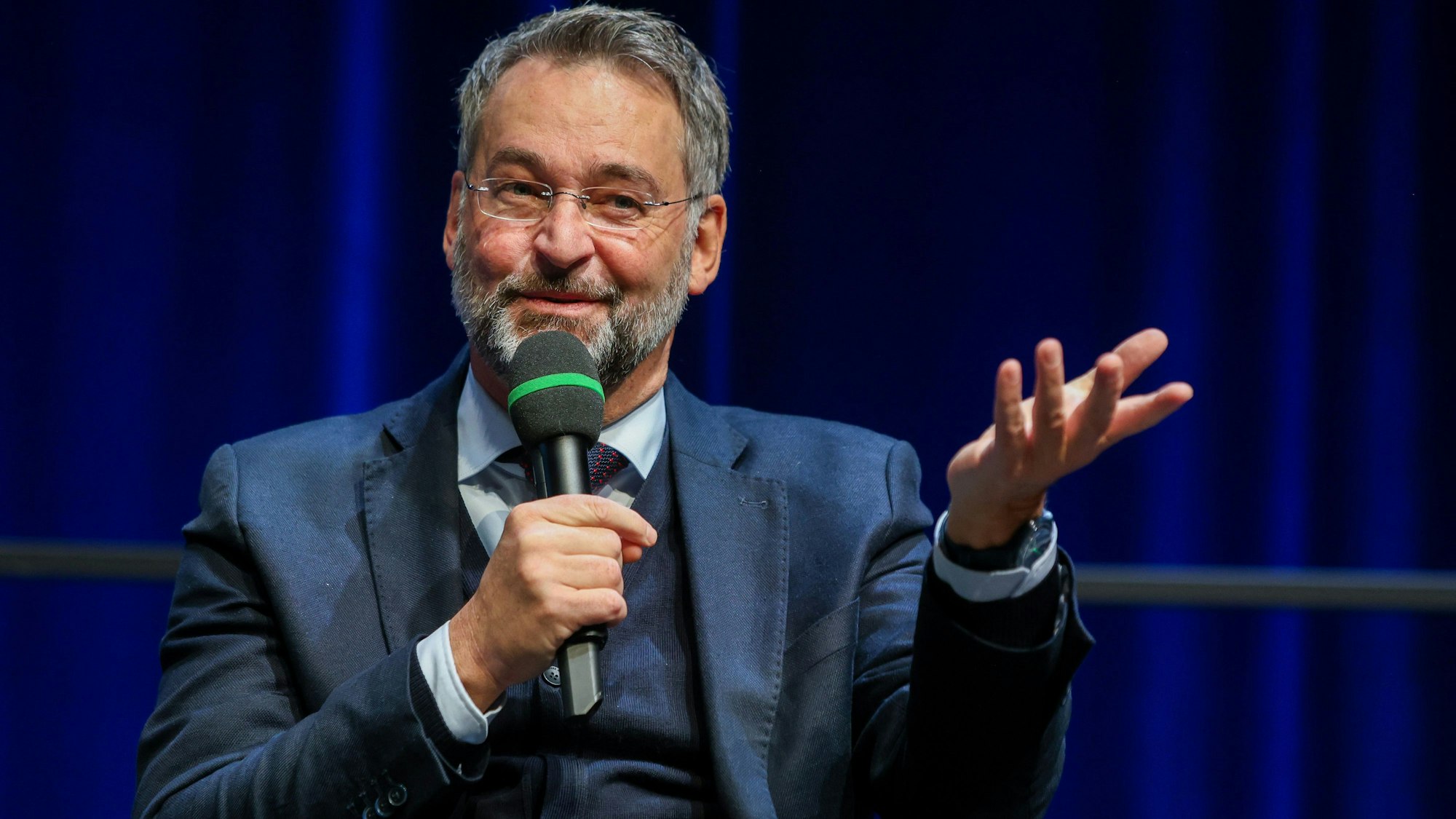 14.03.2023, Köln: Pressekonferenz der Oper Köln zur Programmvorstellung der Opernsaison 2023/24.
Im Bild Hein Mulders.
Foto: Michael Bause