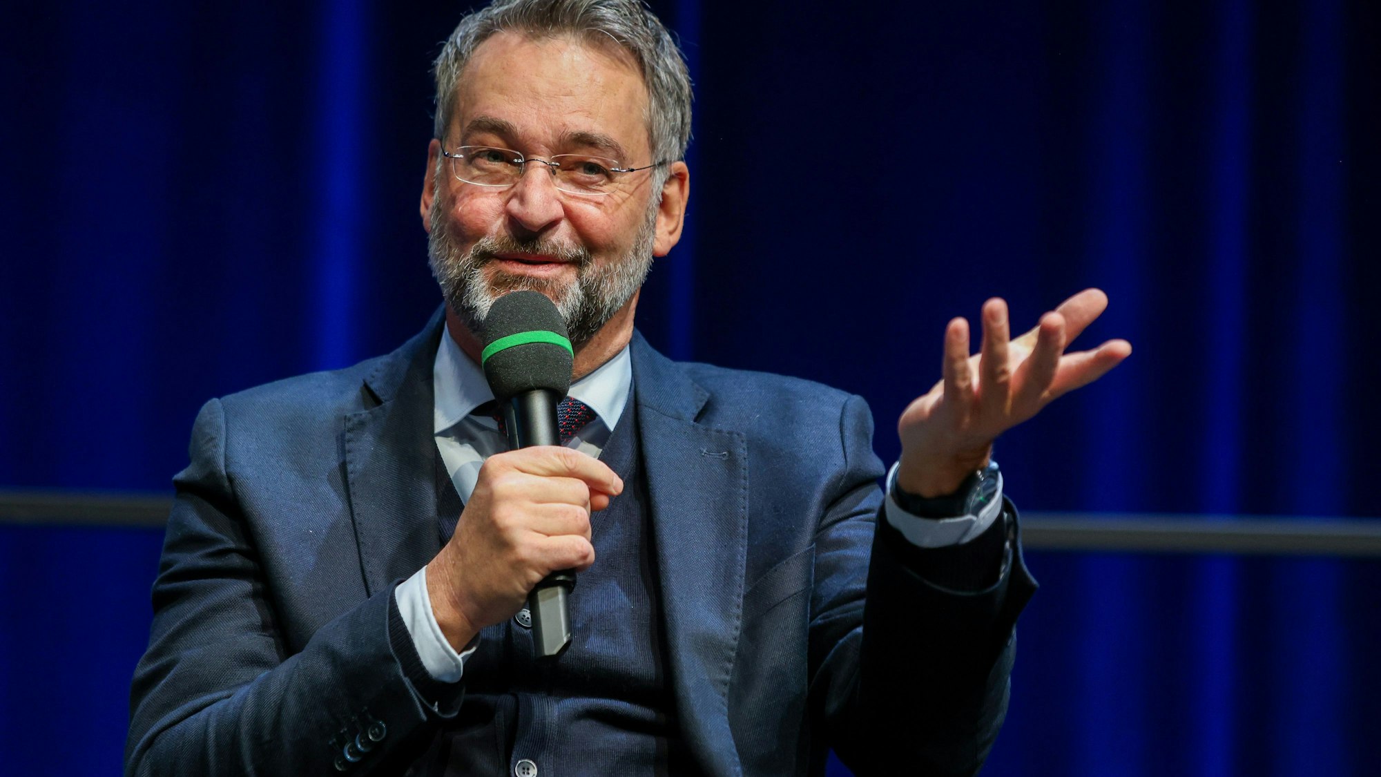 Pressekonferenz der Oper Köln zur Programmvorstellung der Opernsaison 2023/24.
Im Bild Hein Mulders.