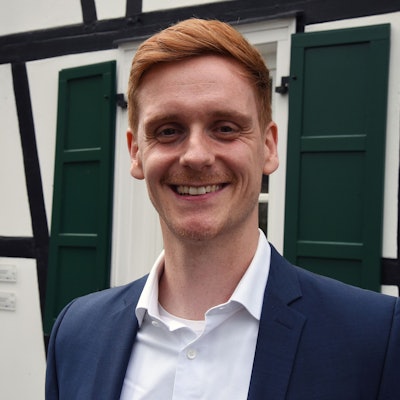 Das Foto zeigt Christian Hannes, den Bürgermeisterkandidaten der SPD in Bergneustadt.