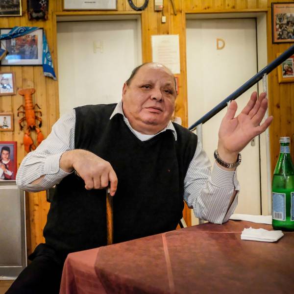 Das Foto zeigt den verstorbenen Betreiber r des Restaurants „San Remo“, Michelangelo Petrarca, genannt Michel.