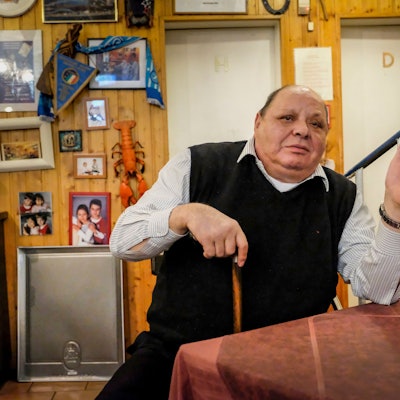 Das Foto zeigt den verstorbenen Betreiber r des Restaurants „San Remo“, Michelangelo Petrarca, genannt Michel.