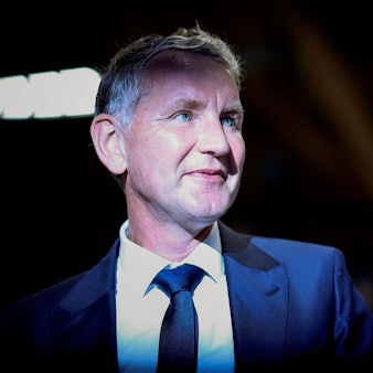 Björn Höcke droht Mitarbeitenden des Verfassungsschutzes unverhohlen.