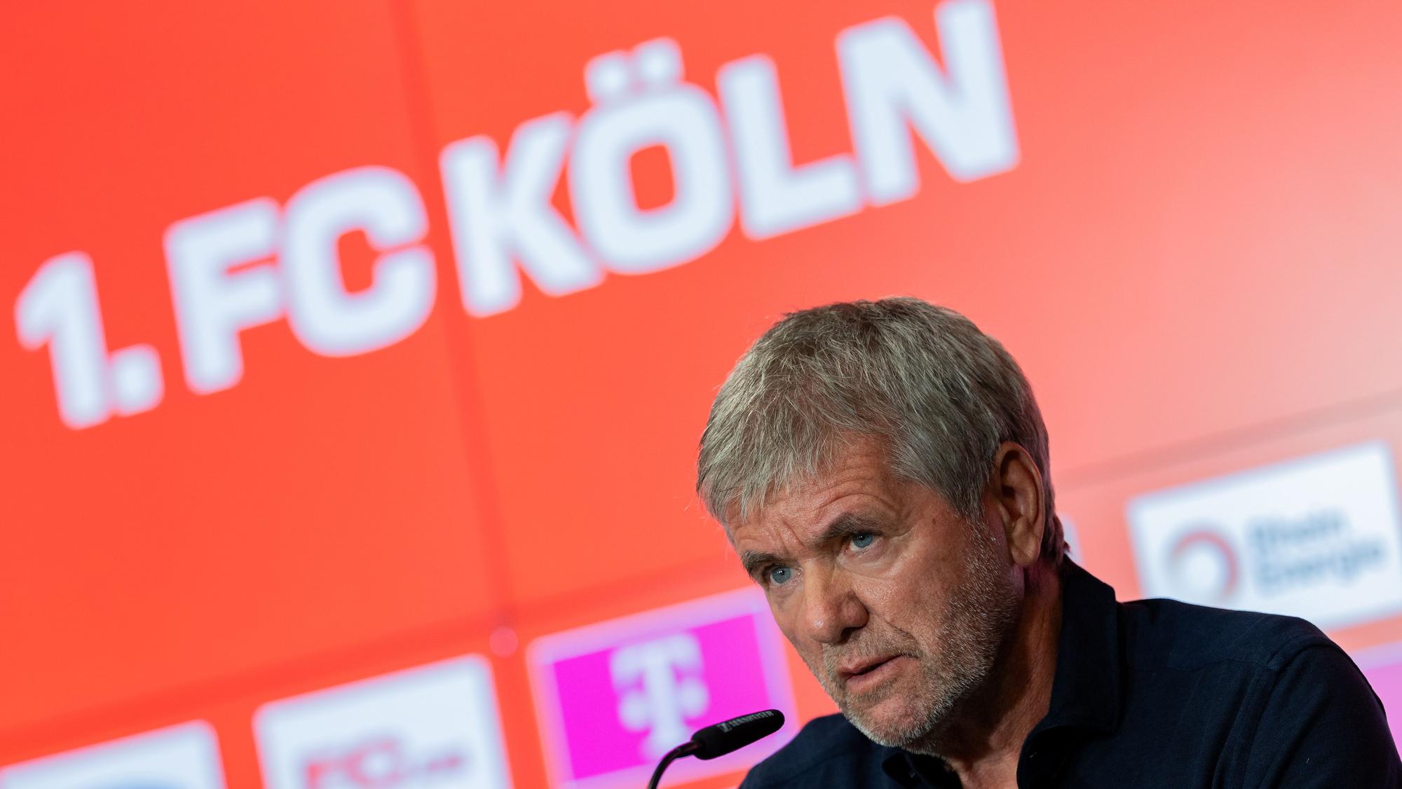 Alter und neuer Trainer des 1. FC Köln: Friedhelm Funkel