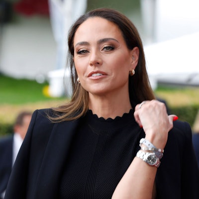 Franca Lehfeldt bei der CHIO Media Night auf der CHIO Aachen-Gelände.