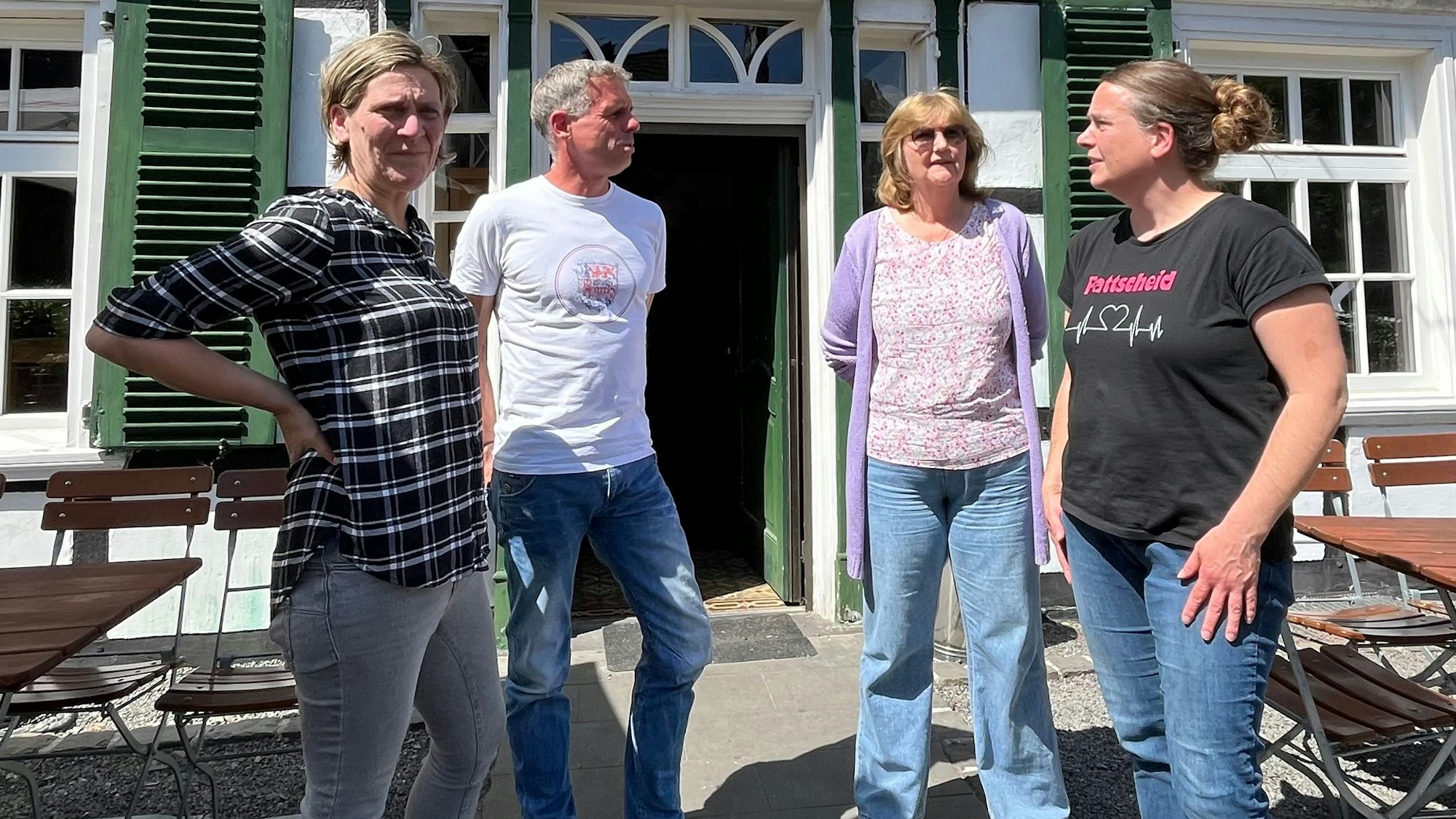 Haben erfolgreich für ihren Festzug gekämpft: Frauke Küster, Andreas Rothe, Susanne Ziesmann-Klein und Simone Neugebauer