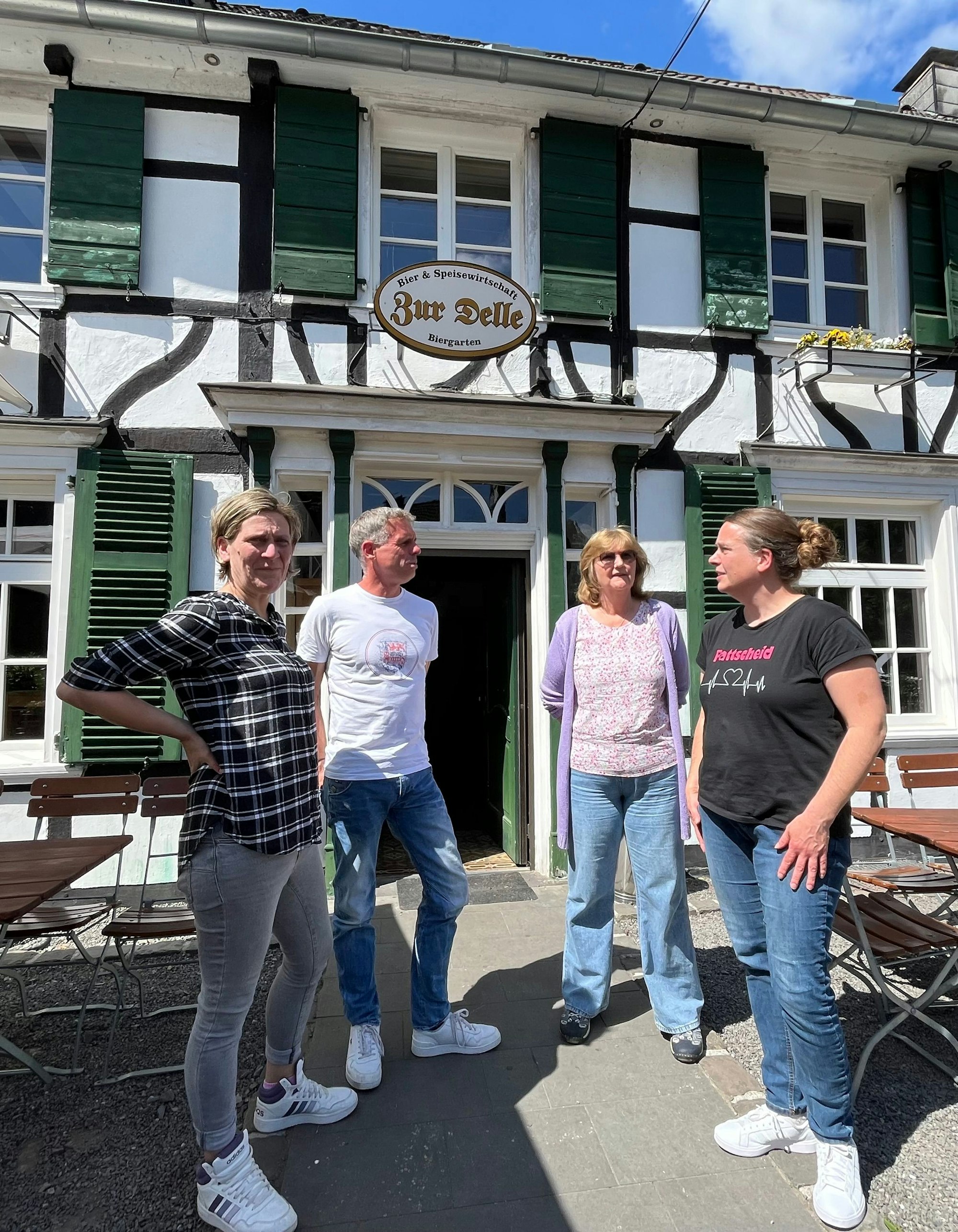 Haben erfolgreich für ihren Festzug gekämpft: Frauke Küster, Andreas Rothe, Susanne Ziesmann-Klein und Simone Neugebauer