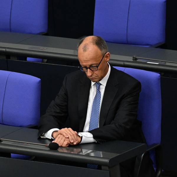 Kein einfacher Tag für den neu gewählten Bundeskanzler Friedrich Merz