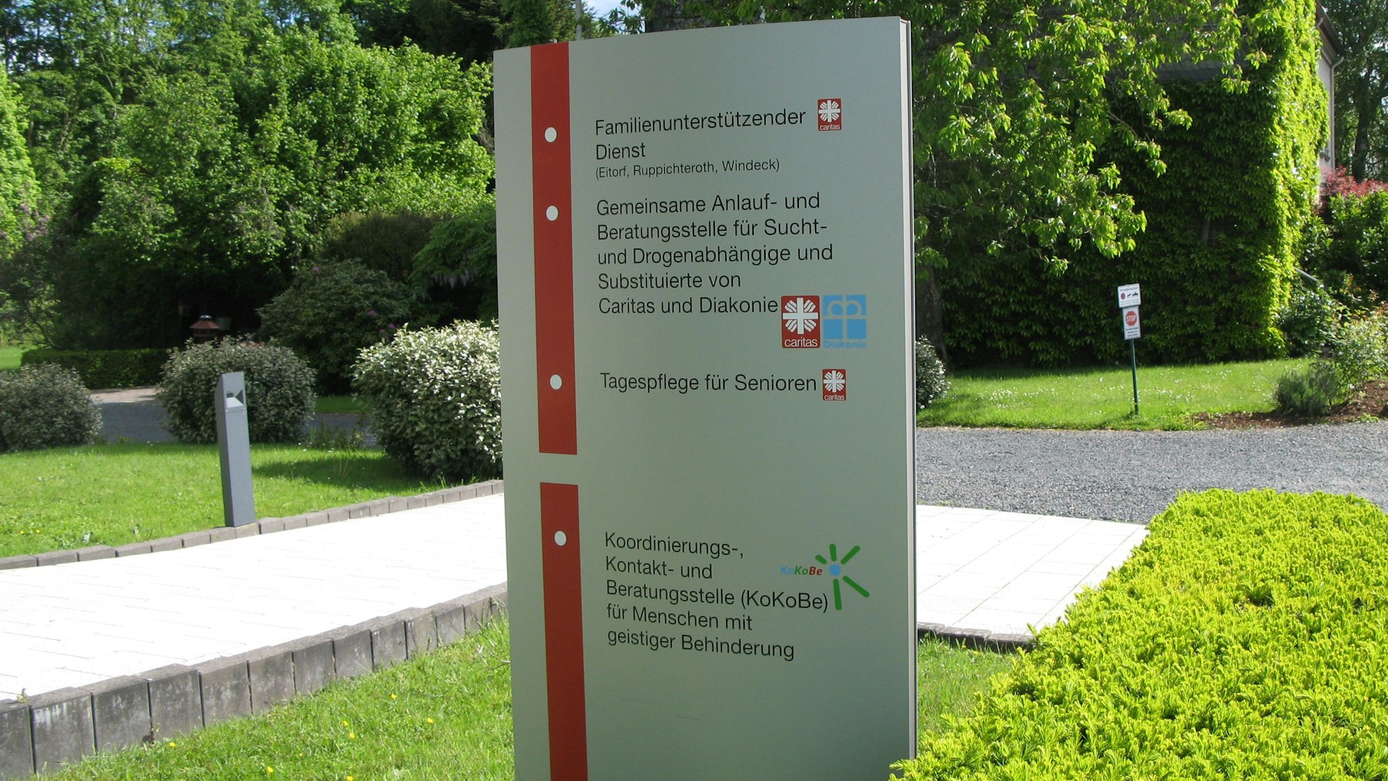 An der Siegstraße 81 in Eitorf befindet sich die Tagespflege-Einrichtung der Caritas.