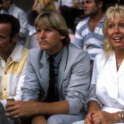 Bernd Schuster und seine erste Ehefrau und Managerin Gaby Schuster.